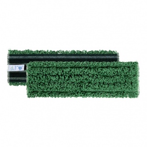Моп Microriccio на липучках, микроволокно, зеленый, 40х10,5 см